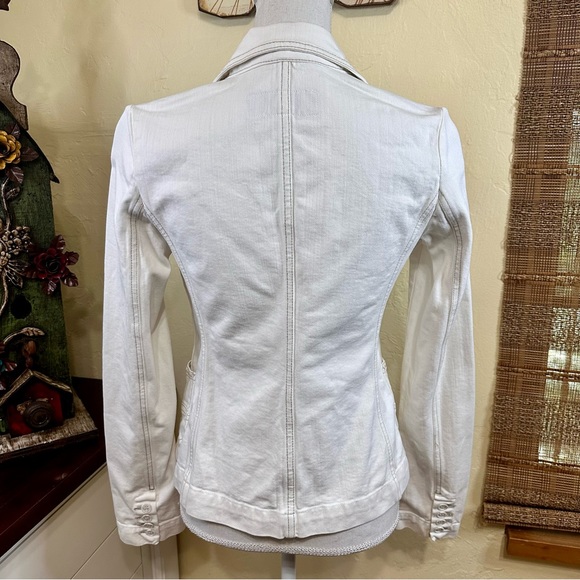 Juicy Couture White Jean Jacket - Picture 5 of 9